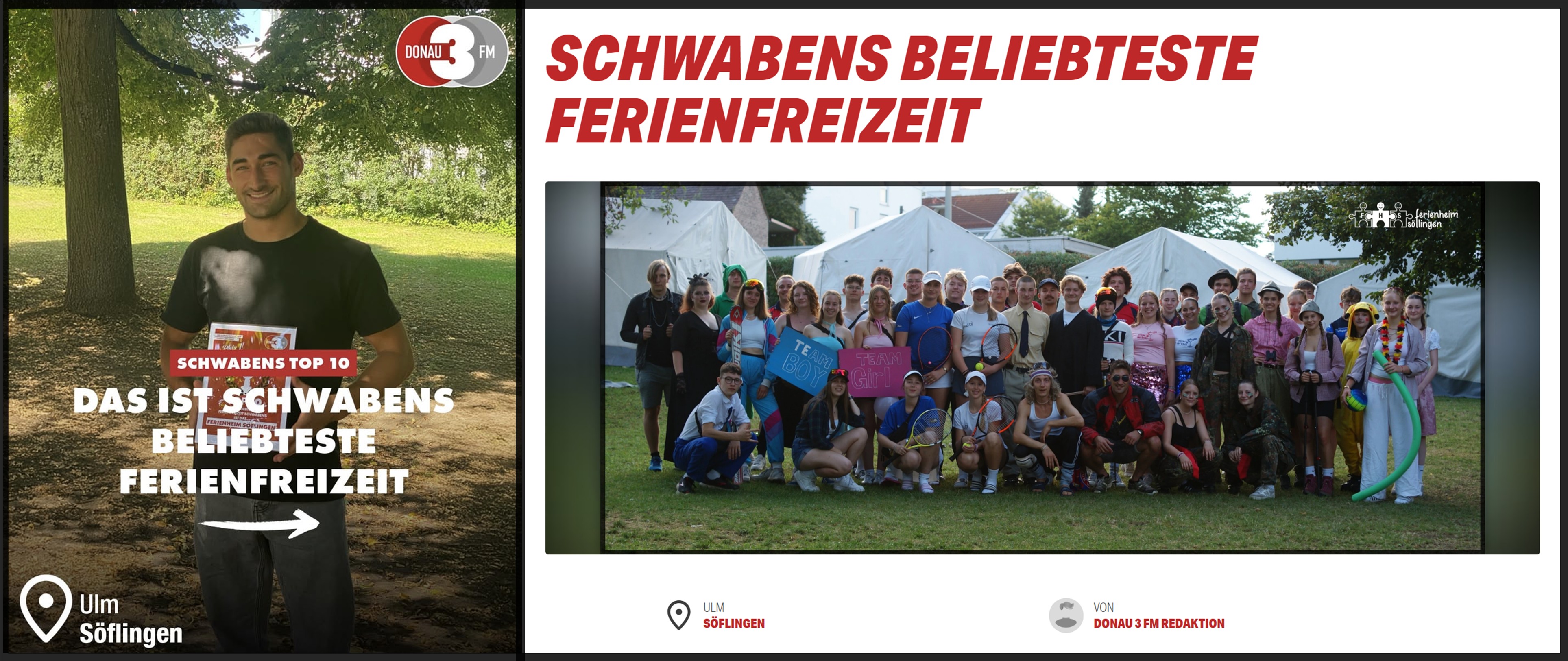 Schwabens beliebteste Ferienfreizeit
